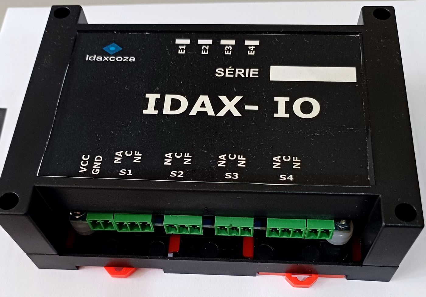 Hardware IDAX-IO, módulo de entradas e saídas da ATMC